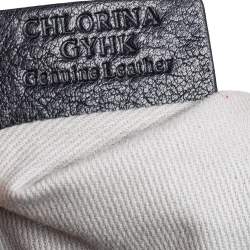 Pre Owned Bally Black Leather Chlorina Tote