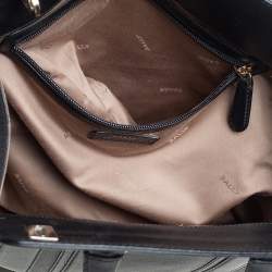 Pre Owned Bally Black Leather Satchel
