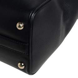 Pre Owned Bally Black Leather Satchel