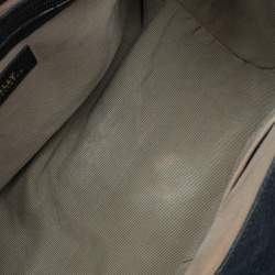 Pre Owned Bally Black Quilted Leather Satchel