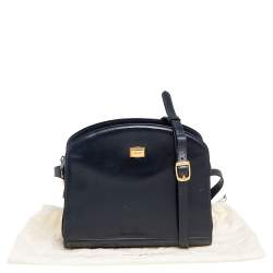 Pre Owned Bally Navy Blue Crossbody Bag