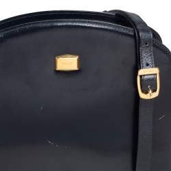 Pre Owned Bally Navy Blue Crossbody Bag
