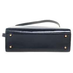 Pre Owned Bally Navy Blue Crossbody Bag