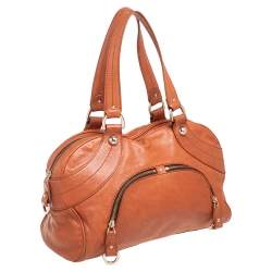 Bally Brown Leather Satchel 