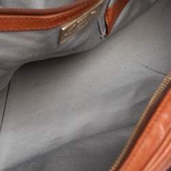 Bally Brown Leather Satchel 