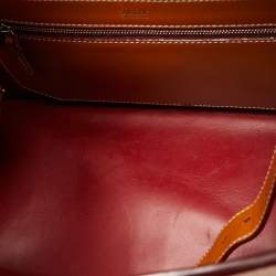 Pre Owned Bally Tan Leather Sommet Satchels 