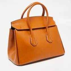 Pre Owned Bally Tan Leather Sommet Satchels 