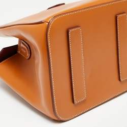 Pre Owned Bally Tan Leather Sommet Satchels 