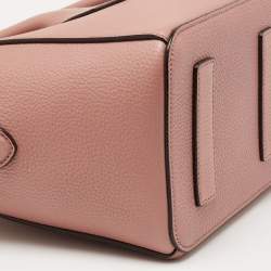 Pre Owned Bally Old Rose Leather Sommet Tote