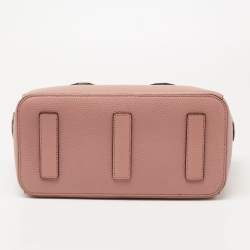 Pre Owned Bally Old Rose Leather Sommet Tote