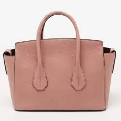 Pre Owned Bally Old Rose Leather Sommet Tote