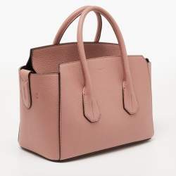 Pre Owned Bally Old Rose Leather Sommet Tote