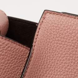 Pre Owned Bally Old Rose Leather Sommet Tote