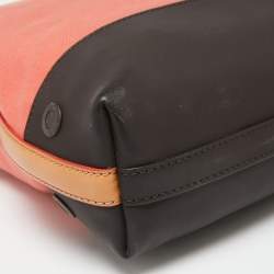 Bally Multicolor Canvas And Leather Shoulder Bag