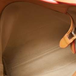 Bally Multicolor Canvas And Leather Shoulder Bag