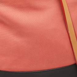 Bally Multicolor Canvas And Leather Shoulder Bag