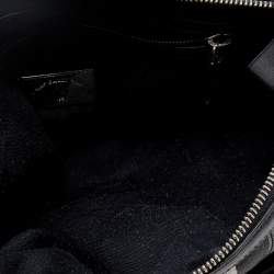 Bally Black Nylon and Leather Boston Bag