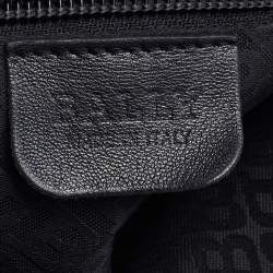 Pre Owned Bally Black Quilted Leather Shoulder Bag