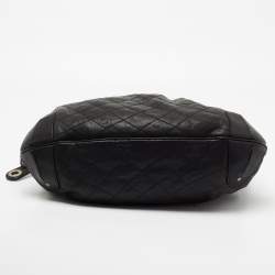 Pre Owned Bally Black Leather Meg T Shoulder Bag