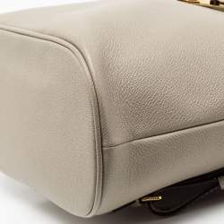 Bally Grey Jayden Buckle Detail Backpack 