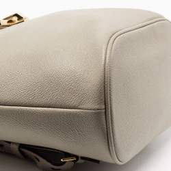 Bally Grey Jayden Buckle Detail Backpack 