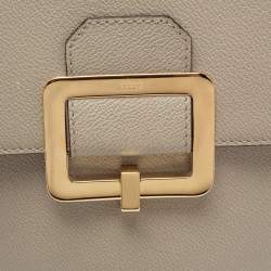 Bally Grey Jayden Buckle Detail Backpack 