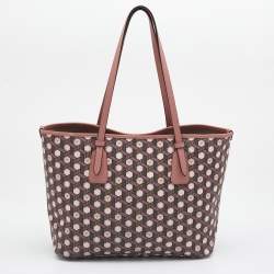 Pre Owned Bally Multicolor Coated Canvas And Leather Bernina Tote