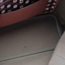 Pre Owned Bally Multicolor Coated Canvas And Leather Bernina Tote