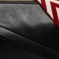 Pre Owned Bally Kyrah Black Leather Shoulder Bag