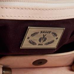 Pre Owned Bally Beige Quilt Stitched Leather Tote