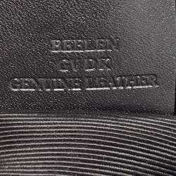 Pre Owned Bally Multicolor Canvas and Leather Double Pocket Hobo