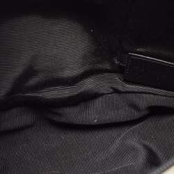 Pre Owned Bally Multicolor Canvas and Leather Double Pocket Hobo