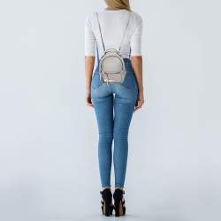 Bally Grey Leather 17 Bovine Backpack
