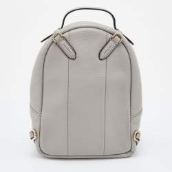 Bally Grey Leather 17 Bovine Backpack