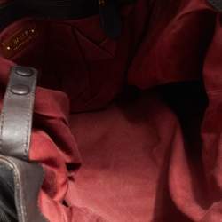 Pre Owned Bally Brown Leather Shoulder Bag