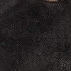 Pre Owned Bally Brown Leather Shoulder Bag