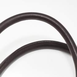 Pre Owned Bally Brown Leather Shoulder Bag