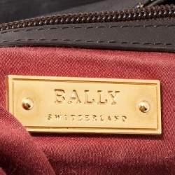 Pre Owned Bally Brown Leather Shoulder Bag
