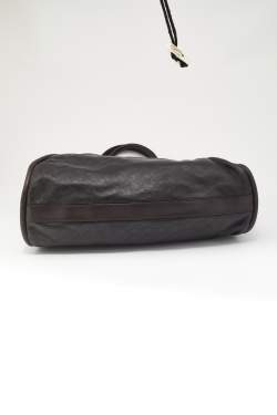 Pre Owned Bally Brown Leather Shoulder Bag