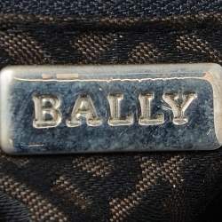 Bally Black Quilted Nylon Hobo