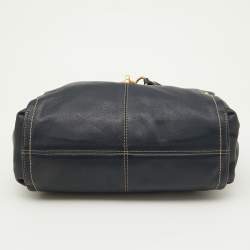 Bally Blue Leather Hobo