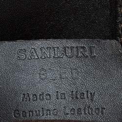 Pre Owned Bally Brown Leather Top Zip Hobo