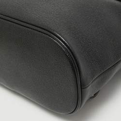 Pre Owned Bally Black Jayden Buckle Detail Backpack