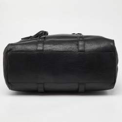 Bally Black Leather Charlyna Shoulder Bag