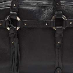 Bally Black Leather Charlyna Shoulder Bag