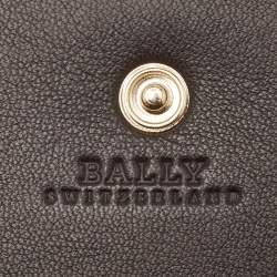 Bally Red Glossy Leather Envelope Clutch