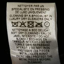 Pre Owned Balmain Black Iridescent Nylon Pants L