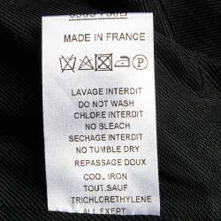 Pre Owned Balmain Gold Lurex and Silk Long Vest M