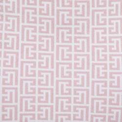Pre Owned Balmain Pink Jacquard Lurex Knit Mini Skirt M
