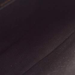 Pre Owned Balmain Black Leather Disco Crossbody Bag